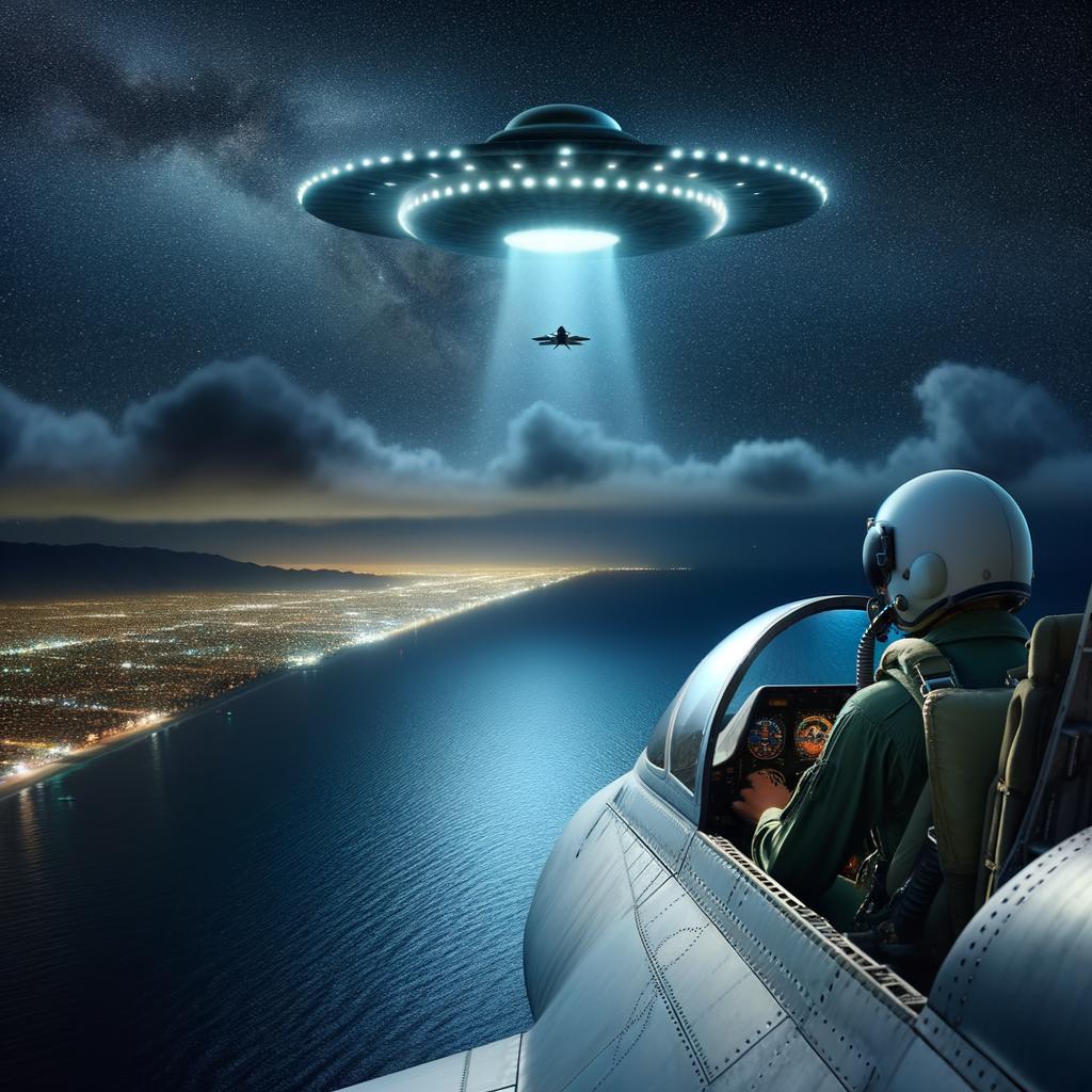 NBC’s Former F-18 Fighter Pilot Mark Hulsey's Unpredicted UFO⁣ Encounter ‌Off The Coast⁤ of‍ Los Angeles
