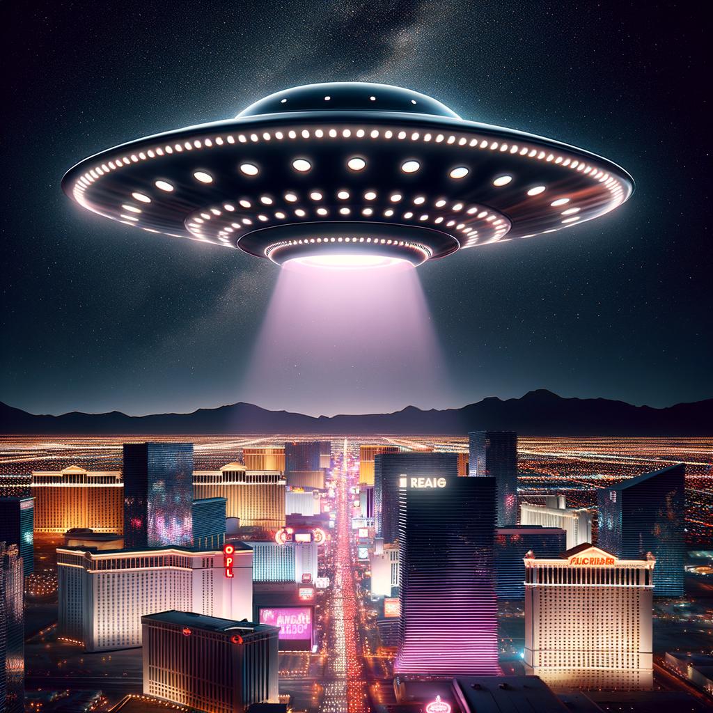 Beyond the​ Neon: Unraveling the Las Vegas UFO Enigma