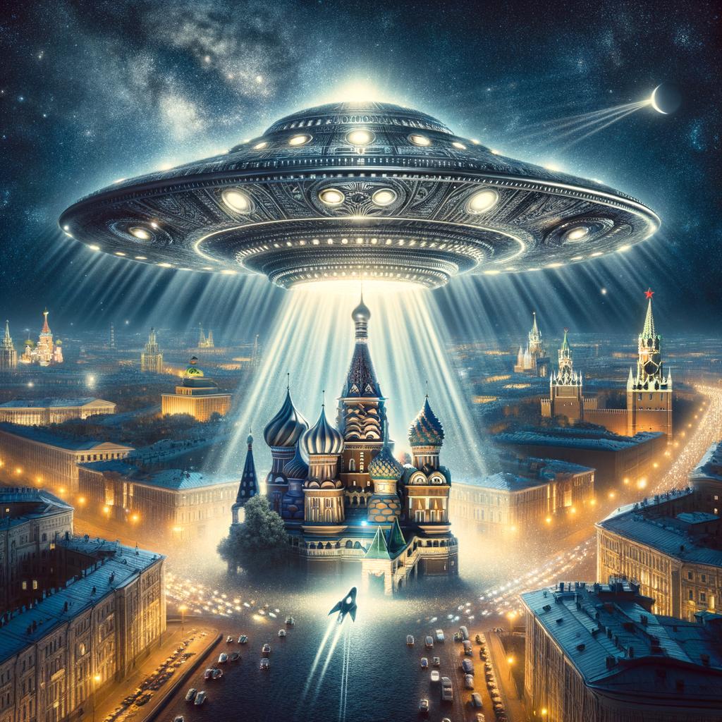 Unveiling the Midnight Mystery: The Astounding UFO Sighting of​ Moscow