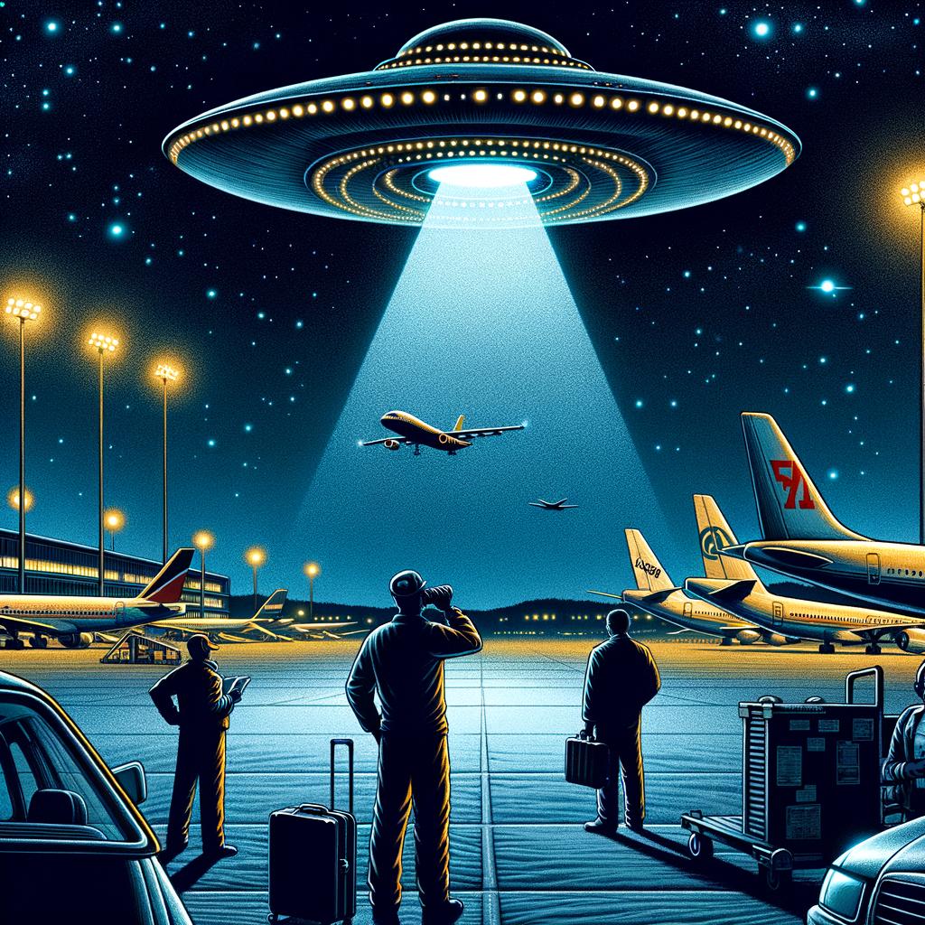Venturing into the Unknown: ⁣Evaluating UFO Sightings at‌ Airports