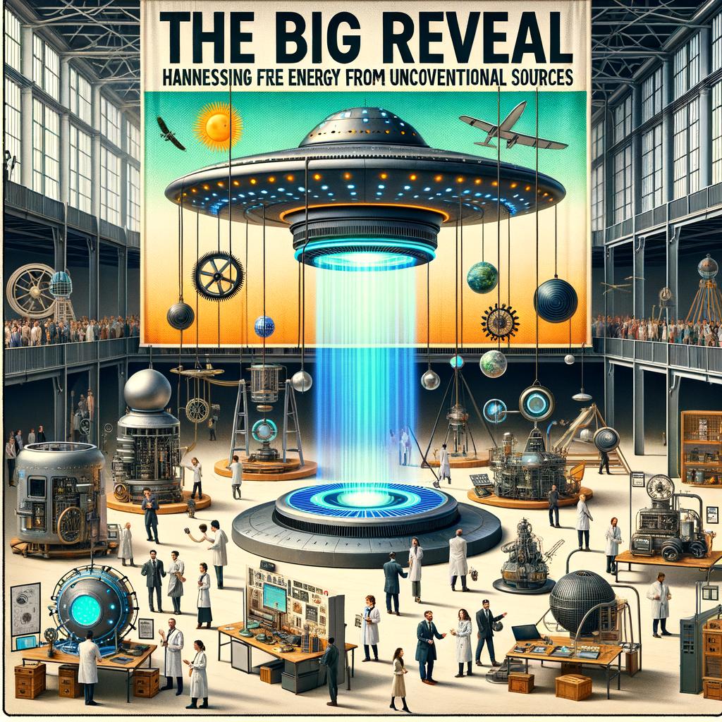 The Big Reveal: Harnessing Free Energy ‌from Unconventional Sources - UFOs⁢ & More
