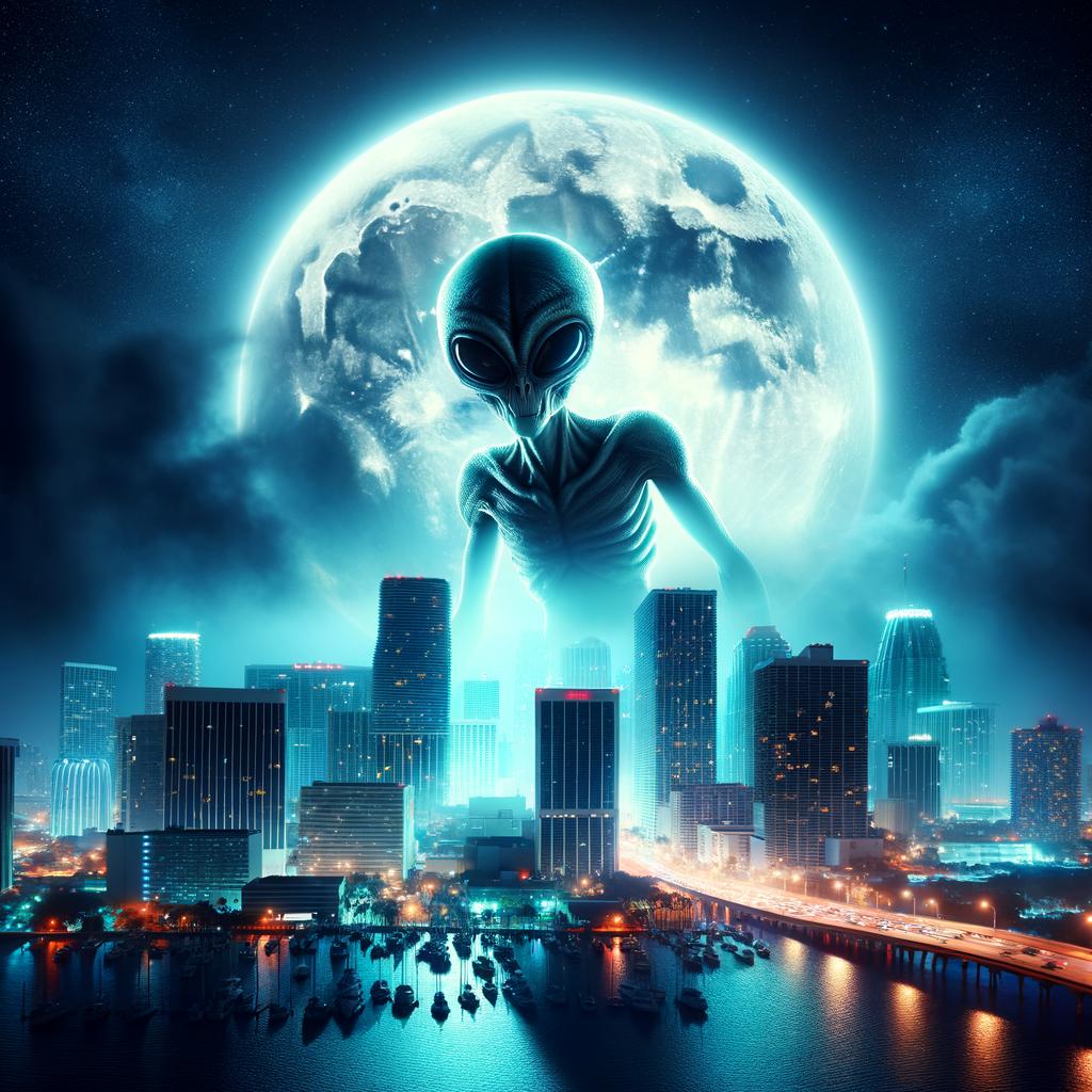 Close Encounter: Exposing the Miami Alien - A Shocking ⁣Revelation