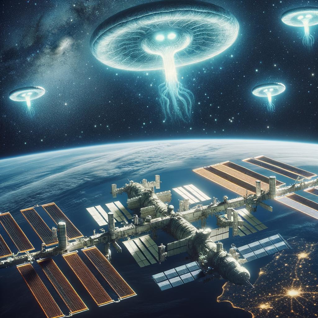 Unveiling NASA's Deleted Footage: Unearthly UFO Encounters at ISS