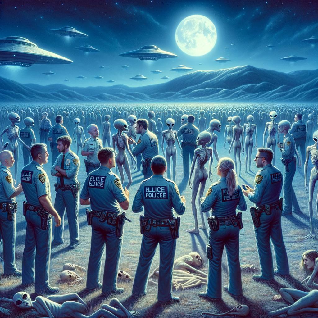 Police Involvement in the Alien Encounter: A Cryptic Conundrum